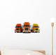 Big-rig 18-wheeler trucks Wall Decal