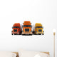 Big-rig 18-wheeler trucks Wall Decal