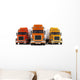 Big-rig 18-wheeler trucks Wall Decal