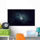 Glowing Full Moon with Wall Decal