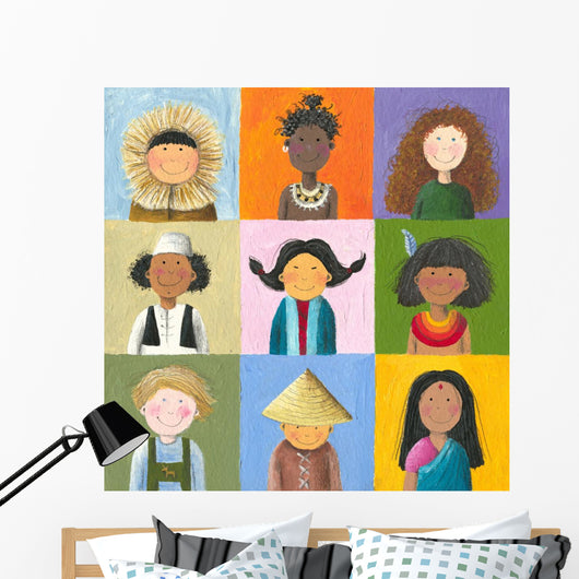 Children of the World Wall Mural