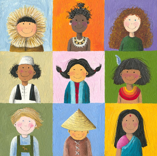 Children of the World Wall Mural