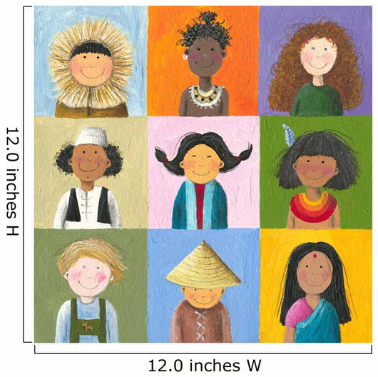 Children of the World Wall Mural