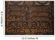 Arabic script on the black Wall Mural