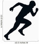 Sport Silhouette Male Sprint