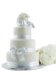 Wedding Cake with Flowers Wall Decal