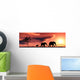 Family of Elephants Wall Mural