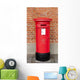 Post Box English Victorian Wall Mural