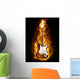 Electric Guitar Fire and