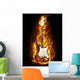 Electric Guitar Fire and