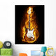 Electric Guitar Fire and