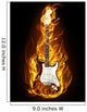 Electric Guitar Fire and