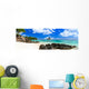 Perfect beach in Seychelles Wall Mural