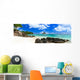 Perfect beach in Seychelles Wall Mural