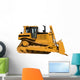New Dozer Side View Wall Decal