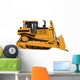 New Dozer Side View Wall Decal