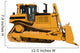 New Dozer Side View Wall Decal