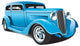 Light Blue Hot Rod