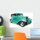 Classical Hot Rod Wall Decal