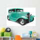 Classical Hot Rod Wall Decal