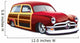 Wooden Body Hot Rod Wall Decal