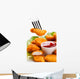 Fried chicken nuggets Wall Mural