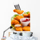 Fried chicken nuggets Wall Mural