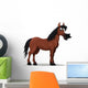 Funny Horse Vector Character Wall Decal