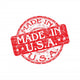 Made in USA Rubber Stamp Wall Decal
