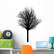 Tree Silhouette Wall Mural