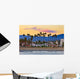 View on Santa Barbara from the pier Wall Mural