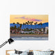 View on Santa Barbara from the pier Wall Mural