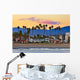View on Santa Barbara from the pier Wall Mural