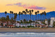 View on Santa Barbara from the pier Wall Mural