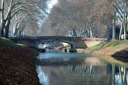 Toulouse Canal La Brienne Wall Decal