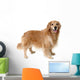 Golden Retriever Standing Wall Decal
