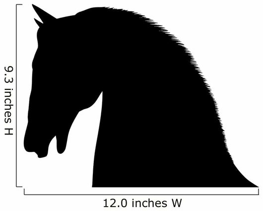 Horses Head Faces Left