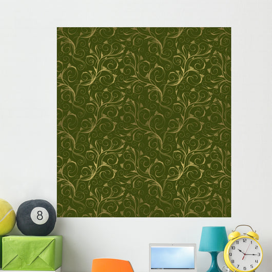 Seamless Ornament Wall Decal