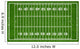 American Football Field Wall Mural