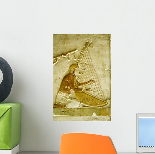 Ancient Egyptian Harpist Wall Mural