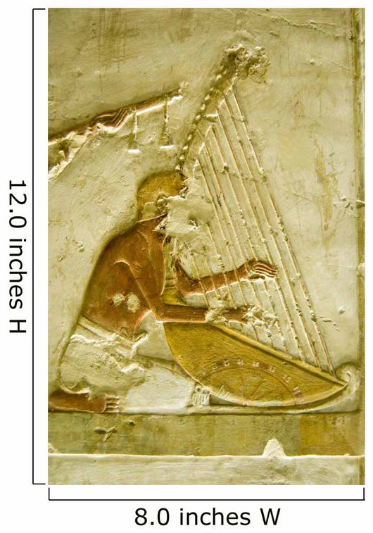 Ancient Egyptian Harpist Wall Mural