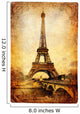 Eiffel tower - retro picture Wall Mural