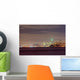 San Francisco Skyline Night Wall Mural