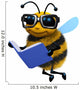 Cool Reading Bee Wall Decal