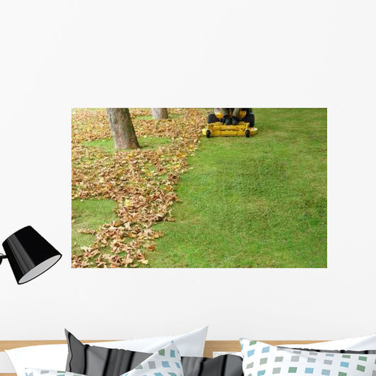 Lawn Mowing Wall Decal Design 1