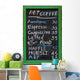 Menu Wall Mural