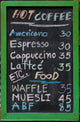 Menu Wall Mural