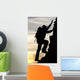 Silhouette Traveler Tourist Mountaineer