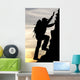 Silhouette Traveler Tourist Mountaineer