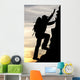 Silhouette Traveler Tourist Mountaineer